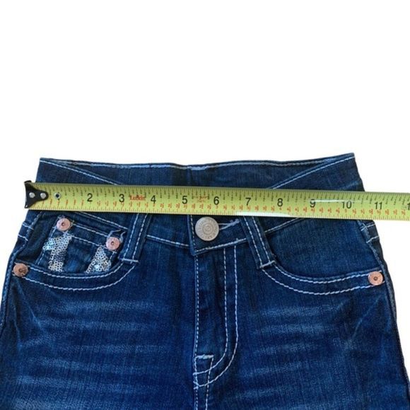 True Religion Blue Jeans Girls Size 8 - Picture 9 of 11